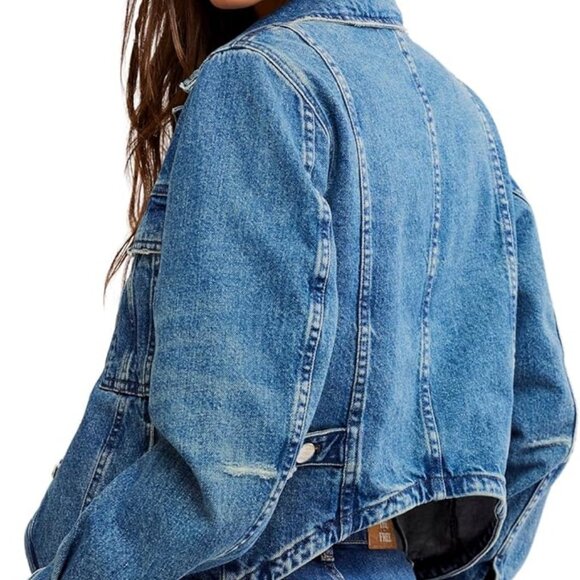 Free People We The Free Jade Denim Jacket - Picture 3 of 6